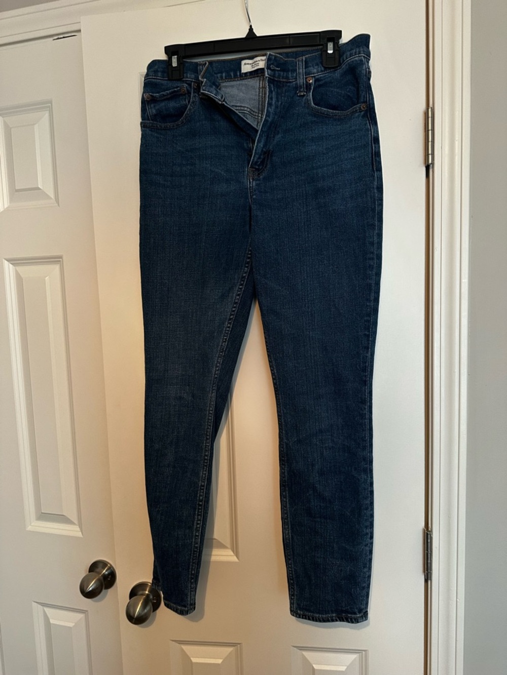 Abercrombie & Fitch Dark Indigo Skinny Jeans